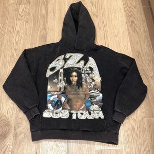 SZA SOS Tour Graphic Hoodie Size Medium Unisex Hip Hop R&B Concert Music